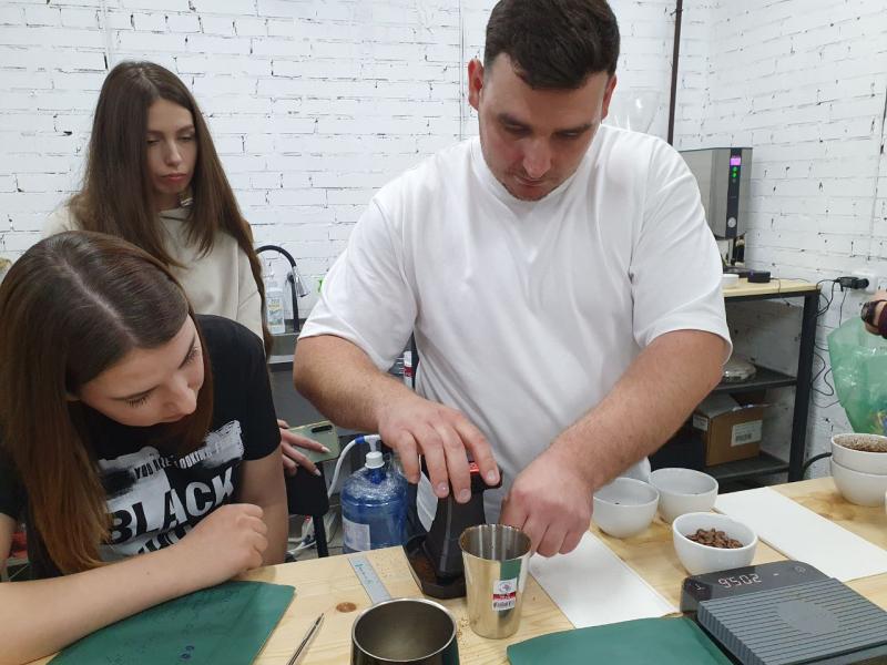 Кофейня Правильный кофе в гостях на производстве