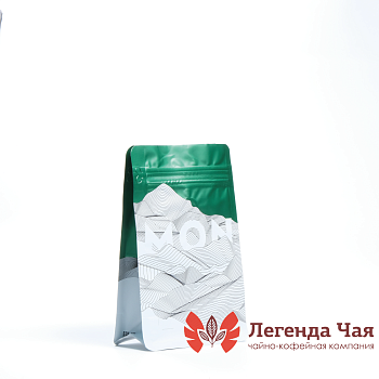 Пакет квадропак 250 гр. Монтис Зеленый с рисунком Без окна