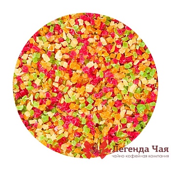 Ананас Цукаты Разноцветный Сушеный 