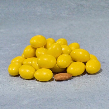 Драже Миндаль Экзотика со вкусом Лимон Молочный шоколад