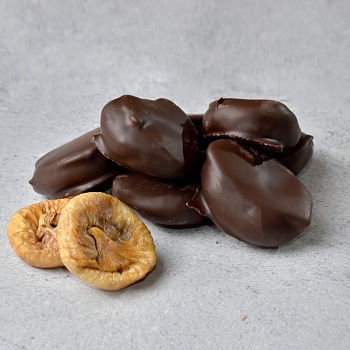 Драже Инжир в темном шоколаде
