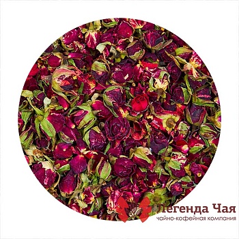 Роза Крупная Бутон Красный Сушеный 