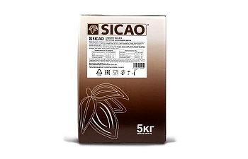 Шоколад в каллетах Молочный шоколад 35,9% какао - 5 кг./уп. Сикао (Sicao)