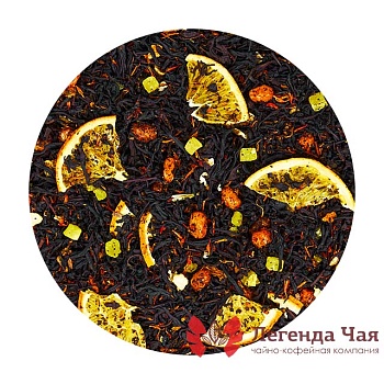 Черный чай с добавками Облепиха-Апельсин