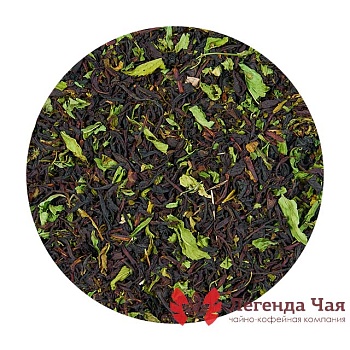 Черный чай с добавками Черный чай с мелиссой и мятой
