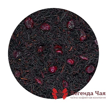 Черный чай с добавками Дикая вишня