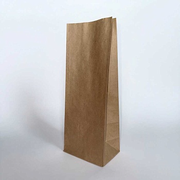 Пакет 2-х слойный 100 гр. Без рисунка Крафт Без окна