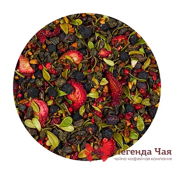 Зеленый чай с добавками Клубничный десерт