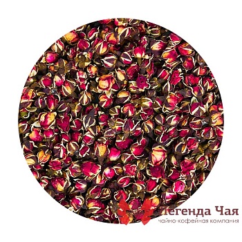 Роза Бутон Розовый (зеленое основание) Сушеный 