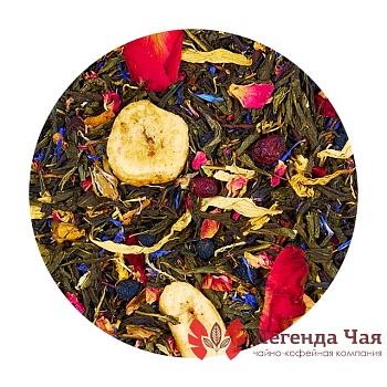 Зеленый чай с добавками Утренний рассвет