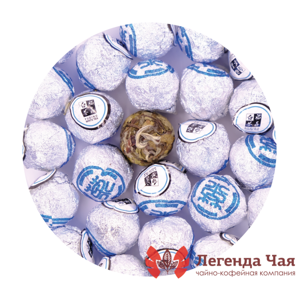 Белый чай Бай Му Дань прессованный чай (5 гр.)