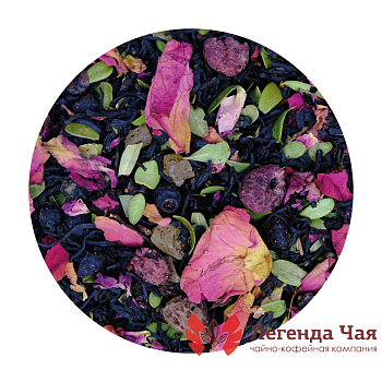 Черный чай с добавками Малина