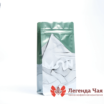 Пакет квадропак 500 гр. Монтис Зеленый с рисунком Без окна