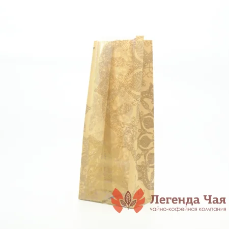 Пакет 600 гр. Крафт с прозрачной полосой Мандала 120.80.300 мм