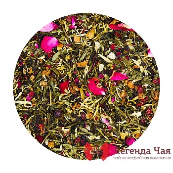 Черно-зеленый чай с добавками 1001 ночь