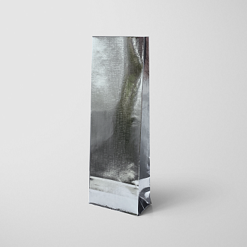 Пакет 2-х слойный 100 гр. с тиснением 00025896 Серебро Без окна