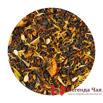 Зеленый чай с добавками Огни Токио