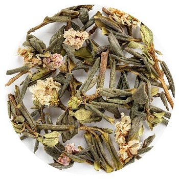 Саган Дайля с цветками Листовой Сушеный 