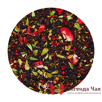 Черный чай с добавками Клубничный десерт