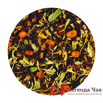 Черный чай с добавками Дикая облепиха