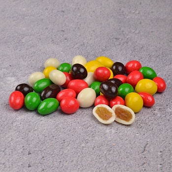 Драже Изюм в разноцветной шоколадной глазури