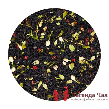 Черный чай с добавками Черничный пирог