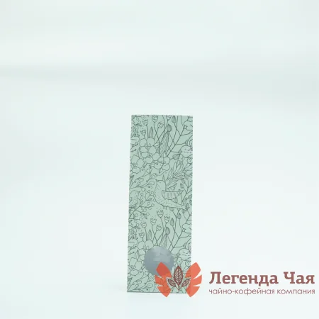 Пакет 200 гр. Крафт с окном орнамент с птицей 80.50.225 мм