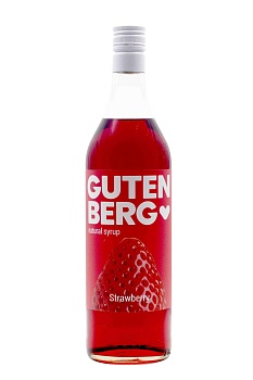Сироп Клубника 1000 мл. Гутенберг (Gutenberg)