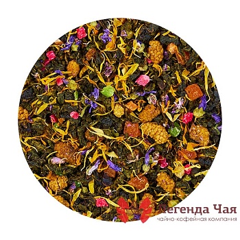 Зеленый чай с добавками Золотой шелкопряд