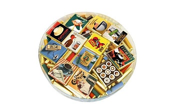 Шоколад в плитке Горький шоколад Кофе стори Золото 5 гр. 100 шт./уп. РСШ