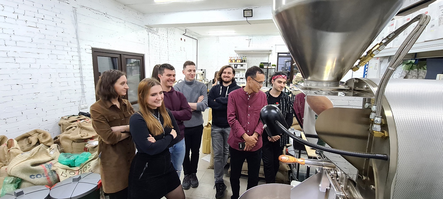 Кофейня Правильный кофе в гостях на производстве