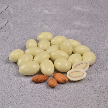 Драже Миндаль в белом шоколаде