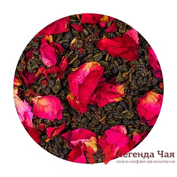 Зеленый чай с добавками Земляника со сливками